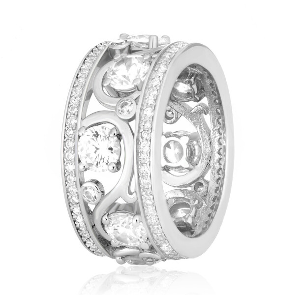 

Серебряное кольцо с фианитом GS КК2Ф/193 - 19