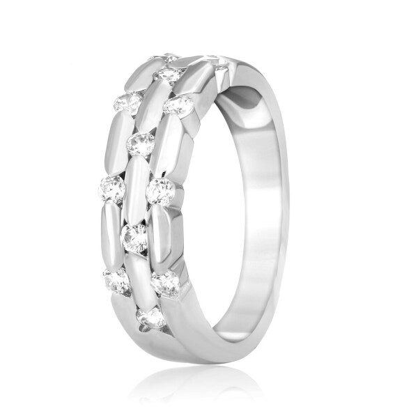 

Серебряное кольцо с фианитом GS КК2Ф/210 - 17,8