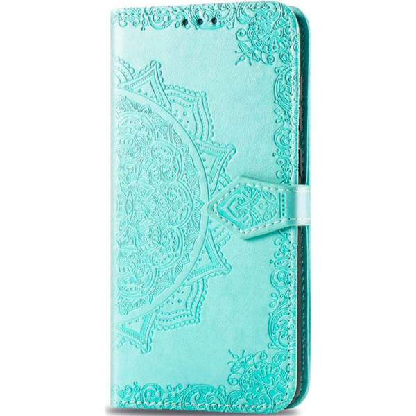 

кожаный (книжка) Art Case с визитницей для Samsung Galaxy M20 (Бирюзовый) (707313)