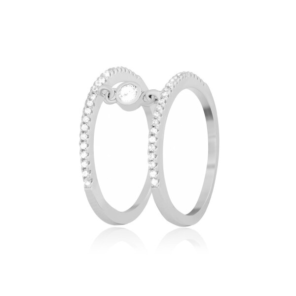 

Серебряное кольцо с фианитом GS К2Ф/490 - 17,4