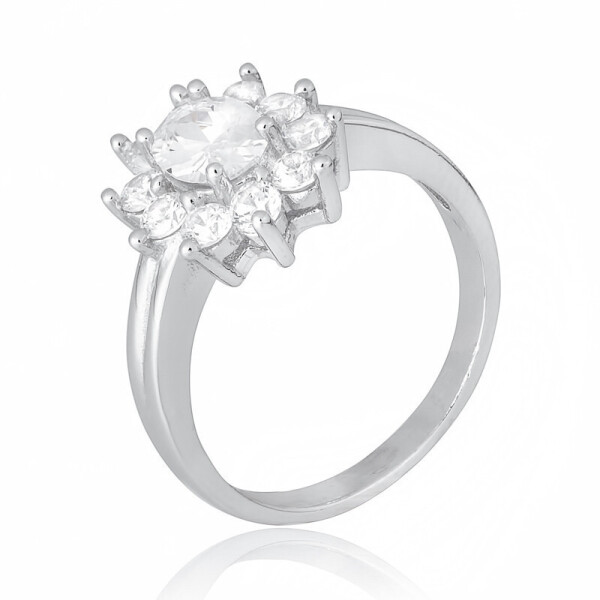 

Серебряное кольцо с фианитом GS КК2Ф/386 - 15,9