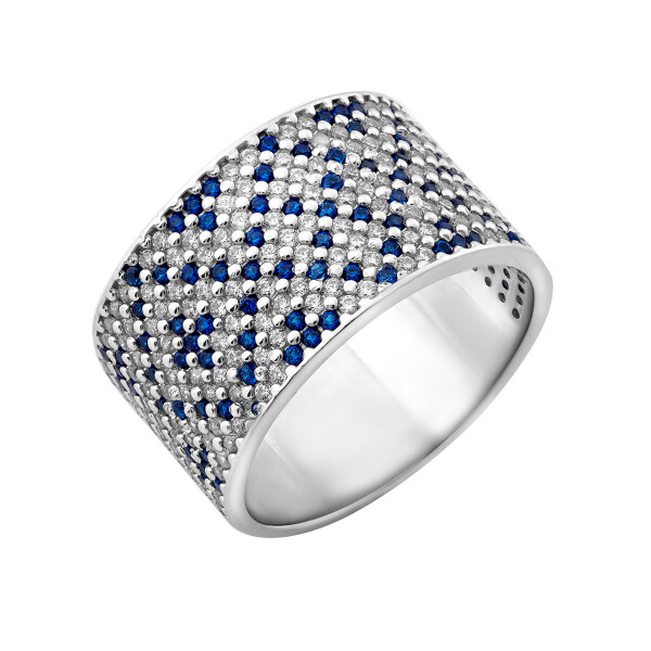 

Серебряное кольцо GS Орнамент широкое