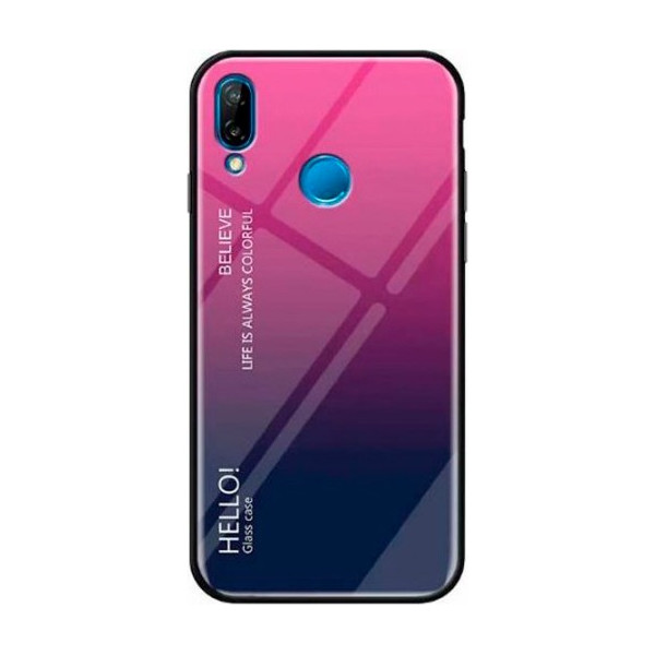 

TPU+Glass Gradient HELLO для Xiaomi Redmi 7 (Малиновый) (707358)