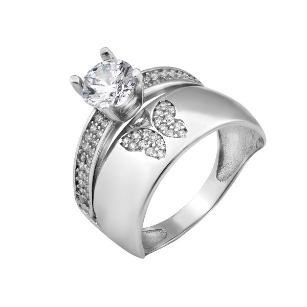 

Серебряное кольцо GS двойное