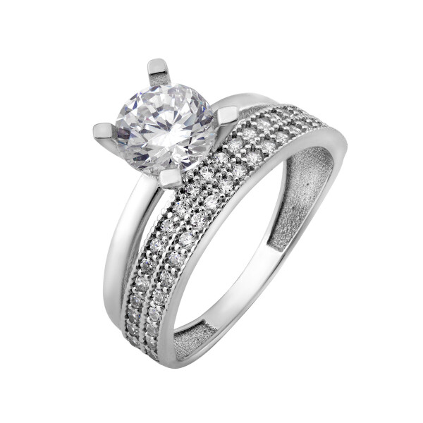 

Серебряное кольцо GS двойное
