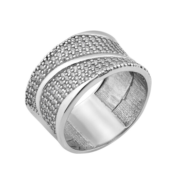 

Серебряное кольцо GS Волна