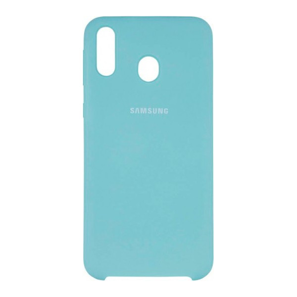 

Silicone case для Samsung Galaxy A20 / A30 (Голубой / Marine Green) (707582)