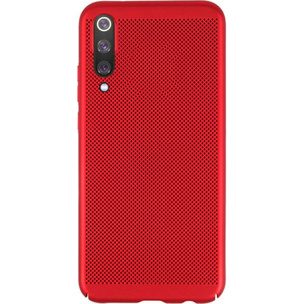 

Чехол ультратонкий дышащий Grid case для Xiaomi Mi 9 (Красный) (707770)