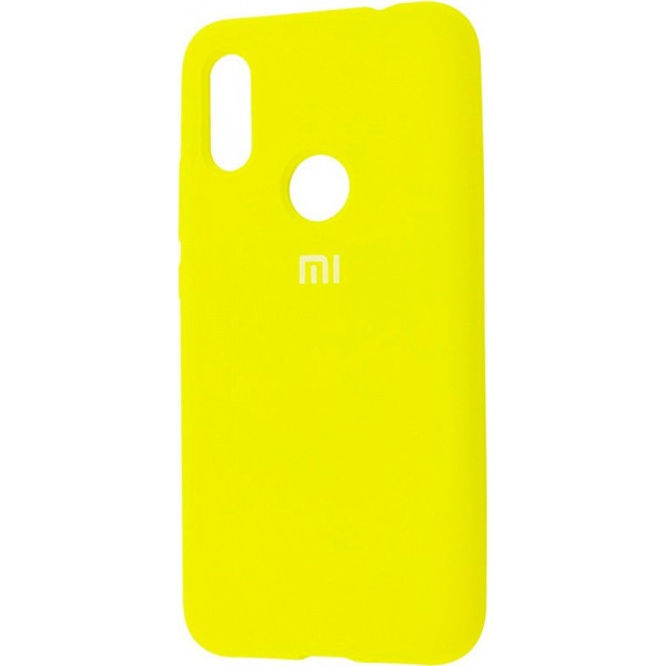 

Silicone Cover Full Protective для Xiaomi Redmi 7 (Желтый / Yellow) (707935)