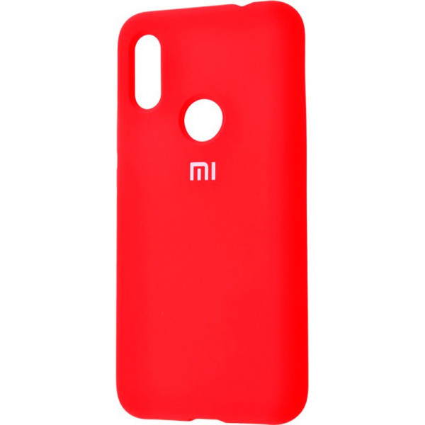 

Silicone Cover Full Protective для Xiaomi Redmi 7 (Красный / Rose Red) (707937)
