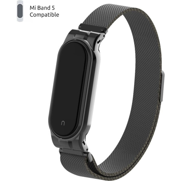 

Ремешок Armorstandart Milanese Magnetic Band для Xiaomi Mi Band 5 Black