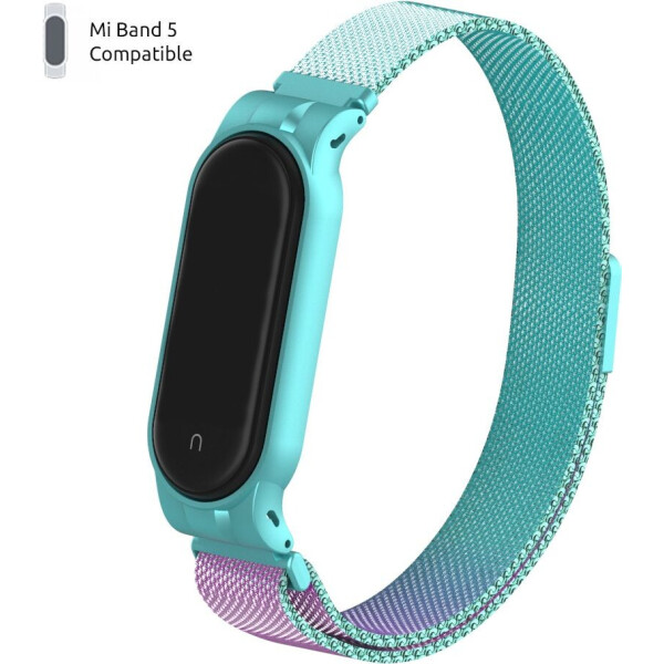 

Ремешок Armorstandart Milanese Magnetic Band для Xiaomi Mi Band 5 Gradient Blue-Purple