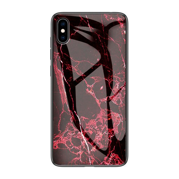 

TPU+Glass Luxury Marble для Apple iPhone X / XS (5.8") (Марсала) (708030)