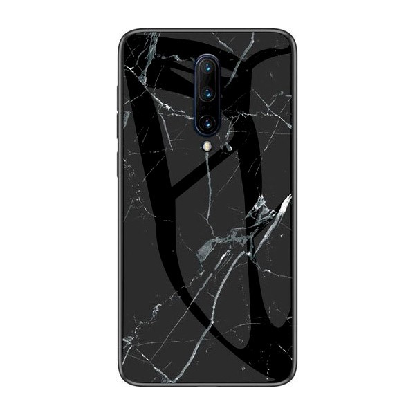

TPU+Glass Luxury Marble для OnePlus 7 Pro (Черный) (708047)