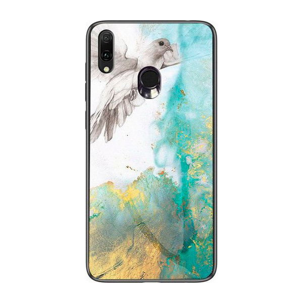 

TPU+Glass Luxury Marble для Samsung Galaxy A20 / A30 (Голубь) (708064)
