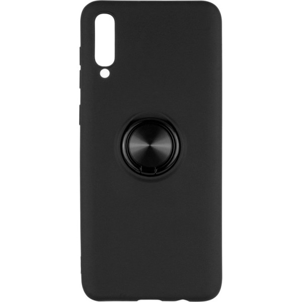 

TPU Summer ColorRing под магнитный держатель для Samsung Galaxy A50 (A505F) (Черный) (708309)