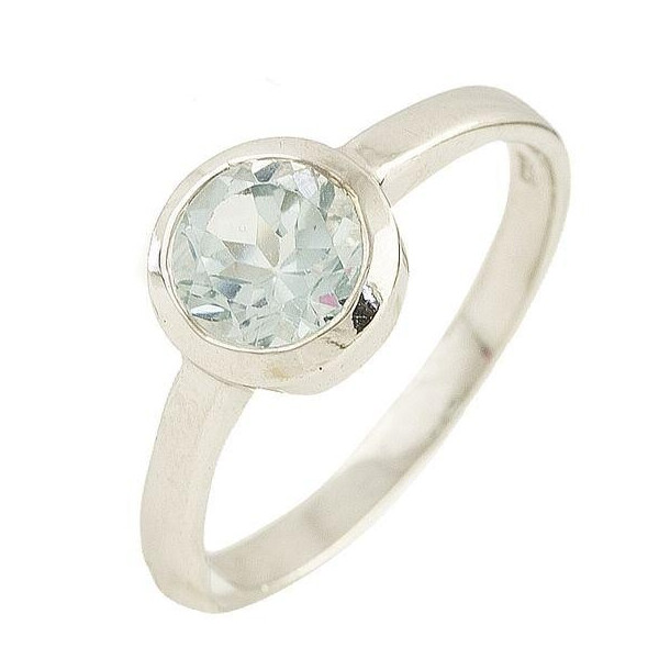 

Серебряное кольцо GS с натуральным топазом (0574738) 18 размер