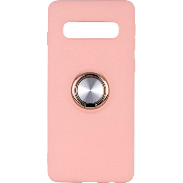 

TPU Summer ColorRing под магнитный держатель для Samsung Galaxy S10+ (Розовый) (708321)