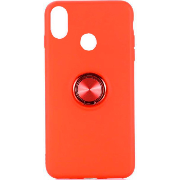 

TPU Summer ColorRing под магнитный держатель для Xiaomi Redmi 7 (Красный) (708336)