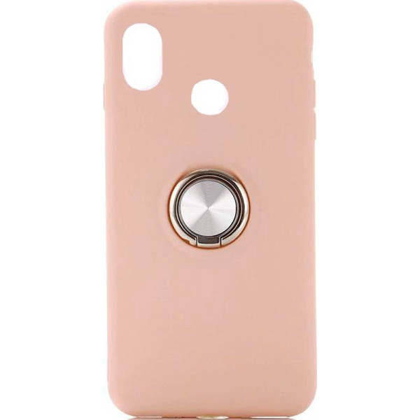 

TPU Summer ColorRing под магнитный держатель для Xiaomi Redmi 7 (Розовый) (708337)