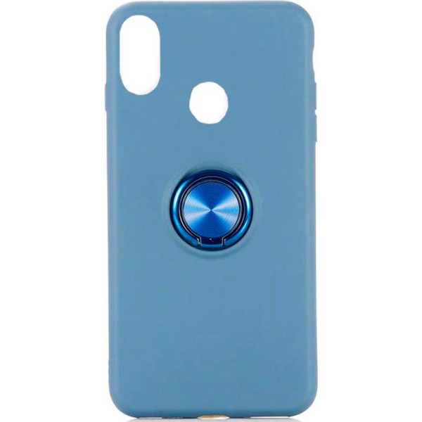 

TPU Summer ColorRing под магнитный держатель для Xiaomi Redmi 7 (Синий) (708339)