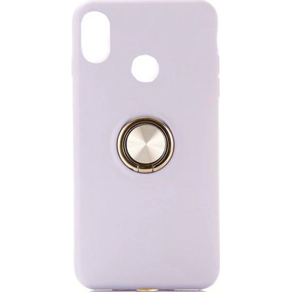 

TPU Summer ColorRing под магнитный держатель для Xiaomi Redmi 7 (Фиолетовый) (708340)