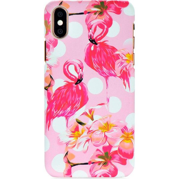 

накладка Glue Case Фламинго для Apple iPhone X (5.8") / XS (5.8") (Розовый) (708690)