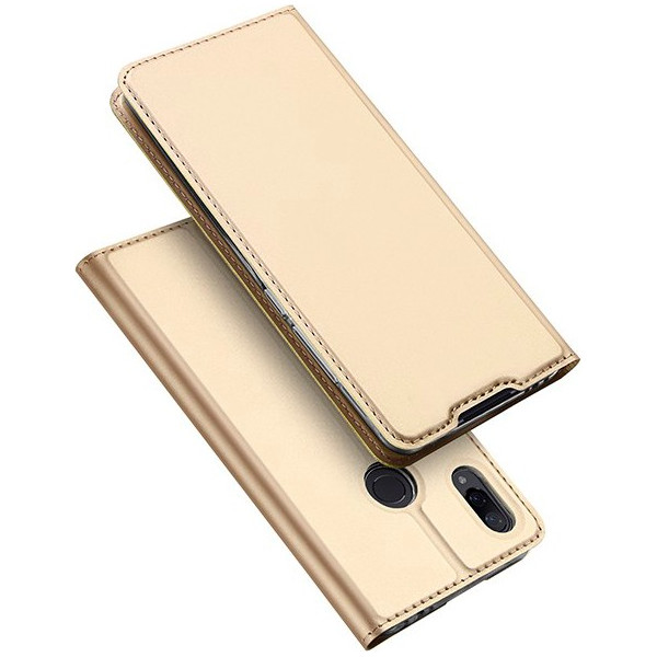

-книжка Dux Ducis с карманом для визиток для Xiaomi Redmi 7 / Y3 (Золотой) (708769)