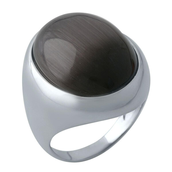 

Серебряное кольцо GS с кошачим глазом (1974124) 18 размер