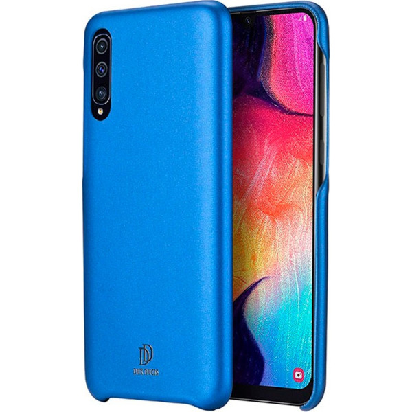 

кожаная накладка Dux Ducis для Samsung Galaxy A50 (A505F) (Синий) (708790)