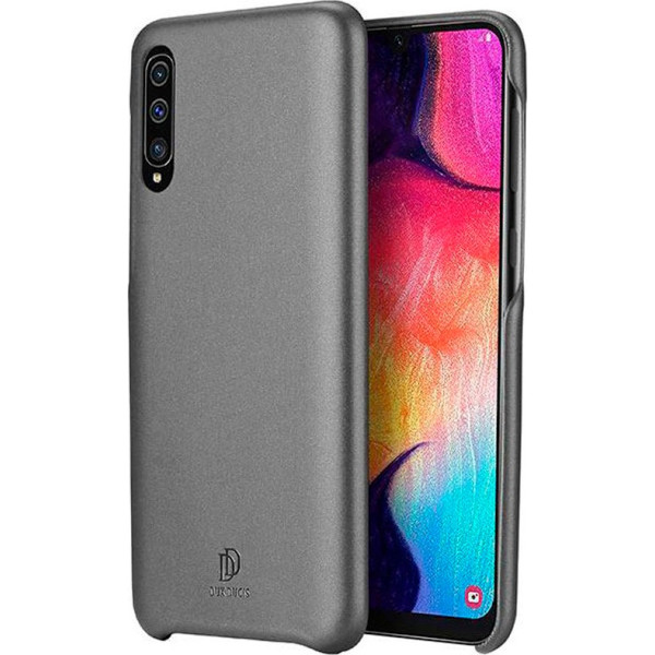 

кожаная накладка Dux Ducis для Samsung Galaxy A50 (A505F) (Черный) (708791)