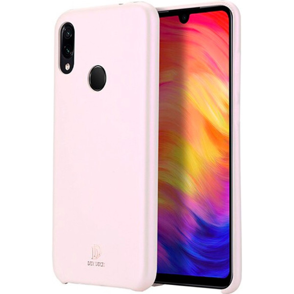 

кожаная накладка Dux Ducis для Xiaomi Redmi 7 (Розовый) (708805)