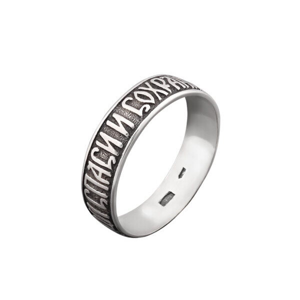 

Серебряное кольцо GS Спаси и Сохрани 16-23