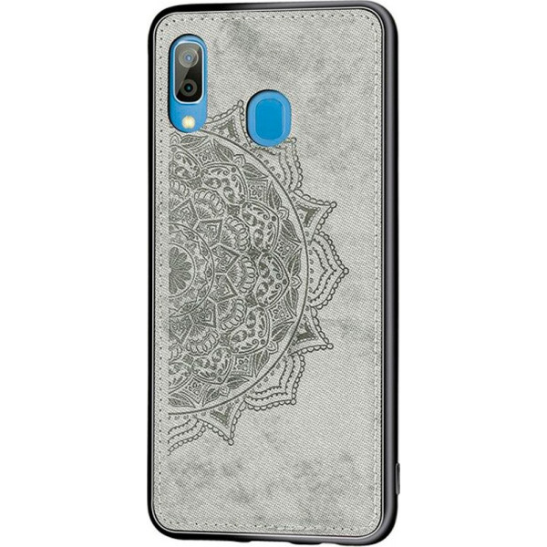 

TPU+Textile Mandala с 3D тиснением для Samsung Galaxy A20 / A30 (Серый) (708917)