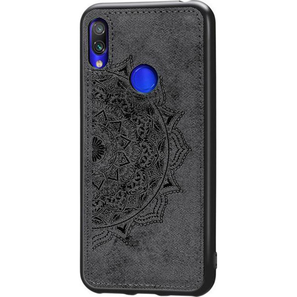 

TPU+Textile Mandala с 3D тиснением для Xiaomi Redmi 7 (Черный) (708925)