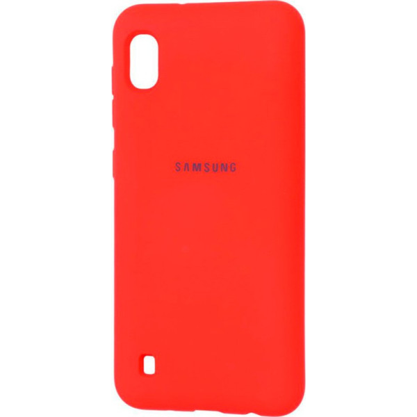 

Silicone case Full Protective для Samsung Galaxy A10 (A105F) (Красный / Red) (708974)
