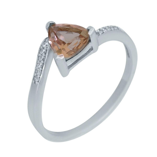 

Серебряное кольцо GS с Султанит султанитом (2025962) 18.5 размер