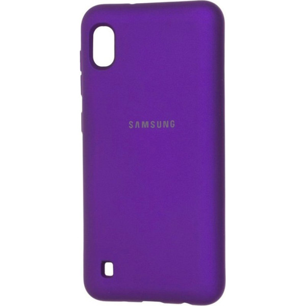 

Silicone case Full Protective для Samsung Galaxy A10 (A105F) (Фиолетовый / Purple) (708980)