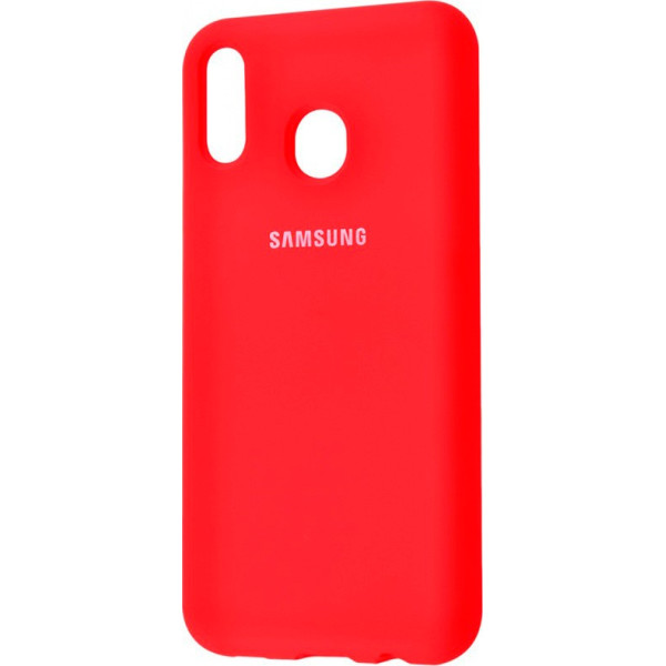

Silicone case Full Protective для Samsung Galaxy A40 (A405F) (Красный / Red) (708983)