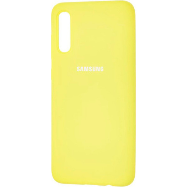 

Silicone case Full Protective для Samsung Galaxy A50 (A505F) (Желтый / Yellow) (708993)