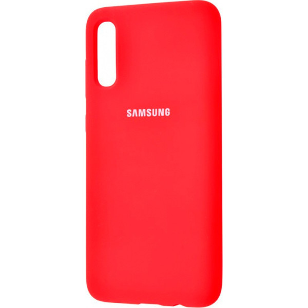 

Silicone case Full Protective для Samsung Galaxy A70 (A705F) (Оранжевый / Orange) (709025)