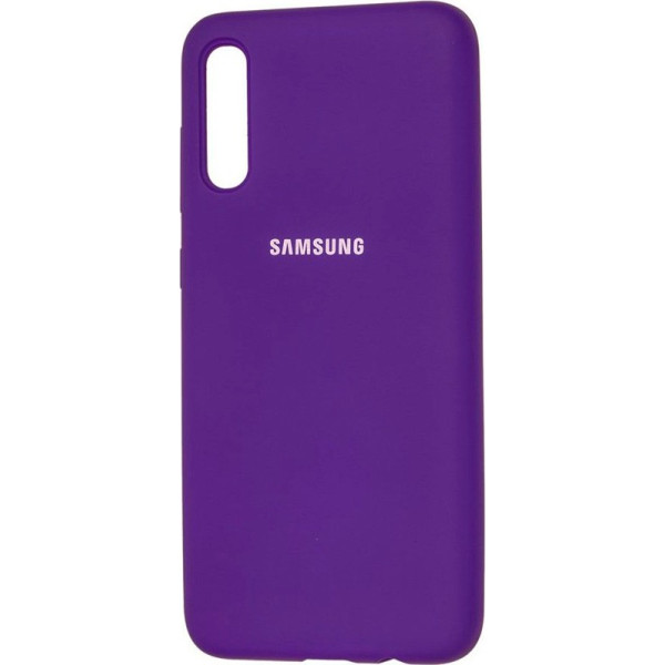 

Silicone case Full Protective для Samsung Galaxy A70 (A705F) (Фиолетовый / Purple) (709034)