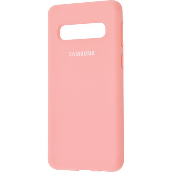 

Silicone case Full Protective для Samsung Galaxy S10+ (Розовый / Pink Sand) (709050)