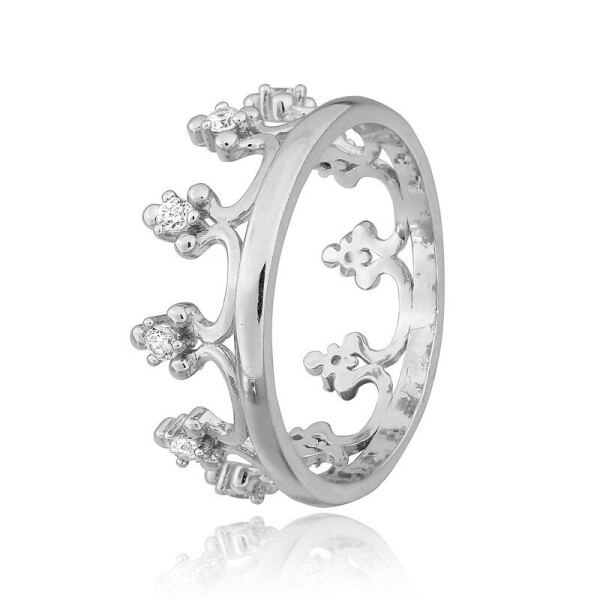 

Серебряное кольцо с фианитом КК2Ф/911 - 19