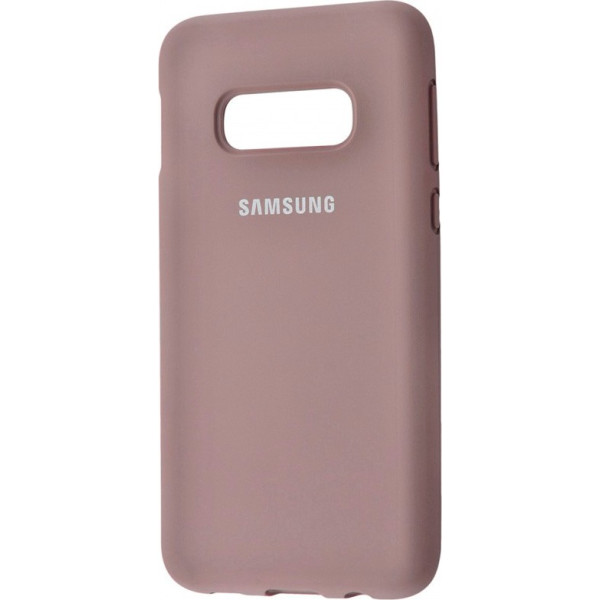 

Silicone case Full Protective для Samsung Galaxy S10e (Серый / Lavender Gray) (709064)