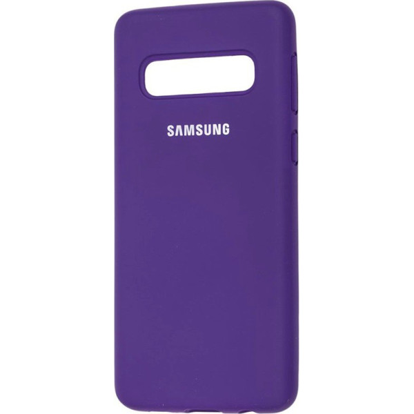 

Silicone case Full Protective для Samsung Galaxy S10e (Фиолетовый / Purple) (709065)