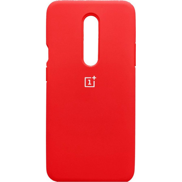 

Чехол Silicone case Full Protective для OnePlus 7 (Красный / Red) (709142)