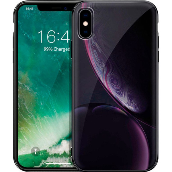 

TPU+Glass Planet для Apple iPhone XS Max (6.5") (Черный) (709686)