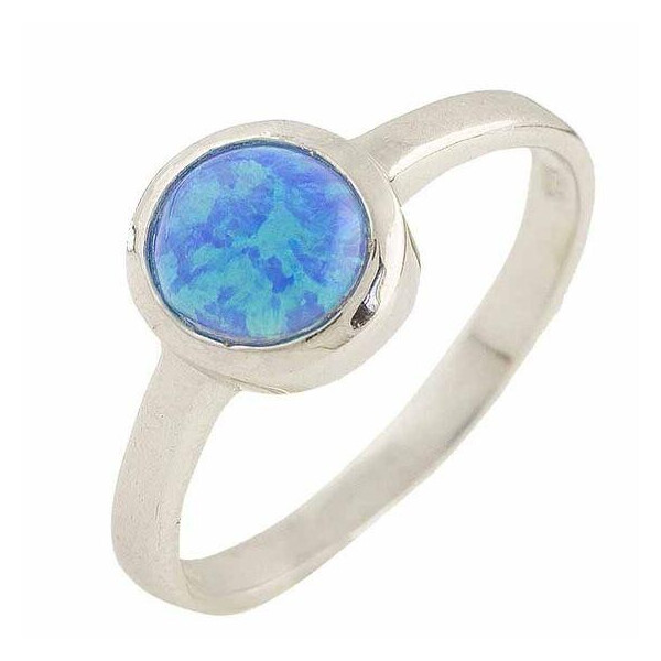 

Серебряное кольцо GS с опалом (0566979) 17.5 размер