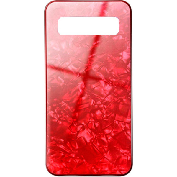 

TPU+Glass Shell для Samsung Galaxy S10+ (Красный) (709694)